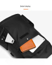 High quality outdoor school student travel luggage Adults back pack bags large capacity Black